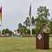 Brig. Gen. Christopher LaNeve speaks at 7th ATC’s Change of Command ceremony