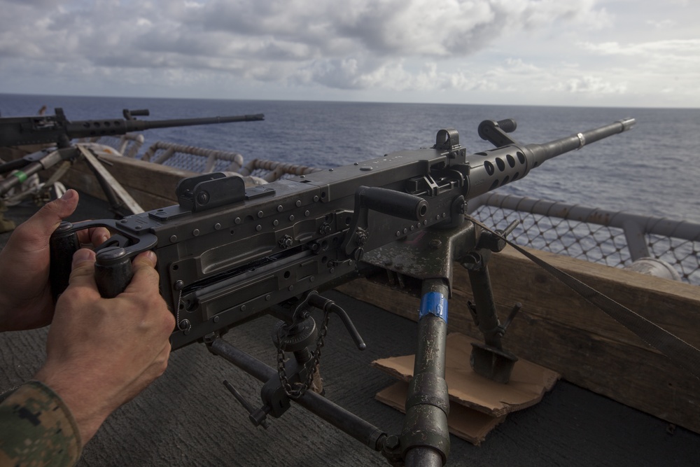 31st MEU BLT conducts live fire in Philippine Sea