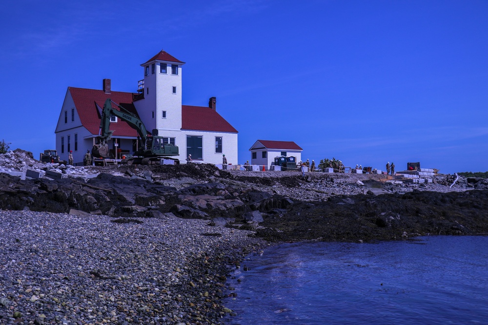 Maine Engineers Renovate Wood Island