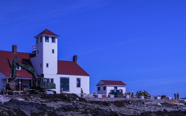 Maine Engineers Renovate Wood Island