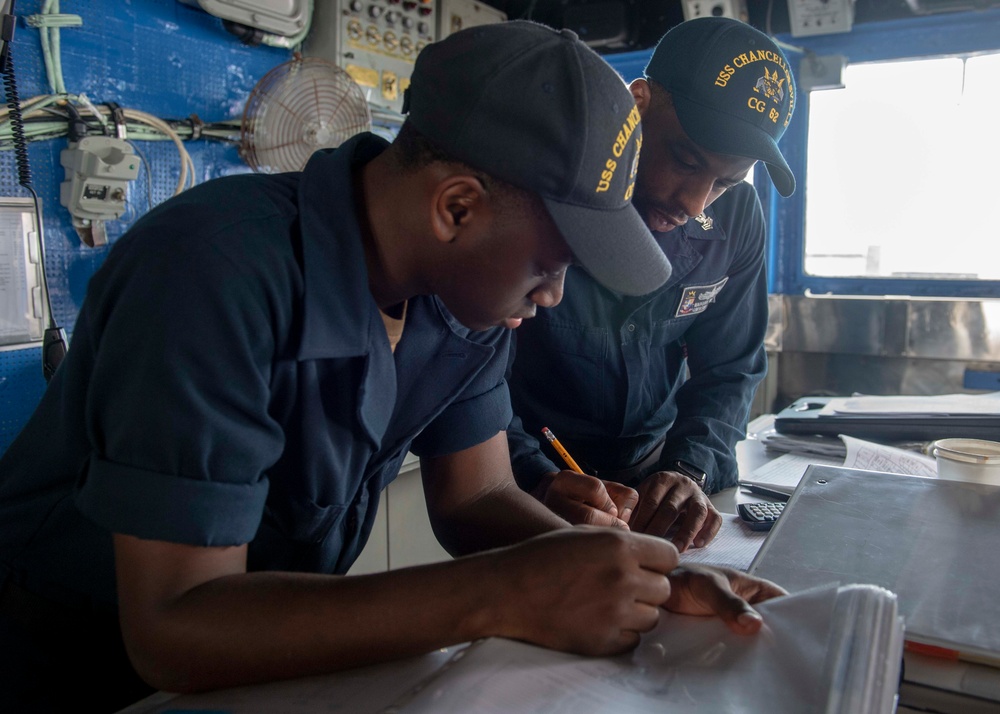 Operations Aboard USS Chancellorsville