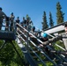 Air Force Junior Reserve Officer Training Corps (AFJROTC) participate in the Cadet Summer Leadership Course at JBER