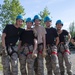 Air Force Junior Reserve Officer Training Corps (AFJROTC) participate in the Cadet Summer Leadership Course at JBER