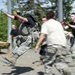 Air Force Junior Reserve Officer Training Corps (AFJROTC) participate in the Cadet Summer Leadership Course at JBER