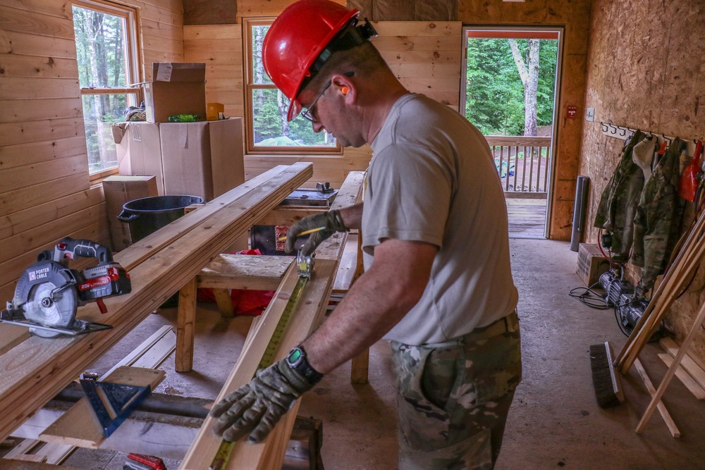 Maine Engineers Help Local Camp
