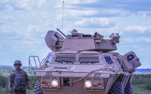 Maine Soldiers Train in Canada