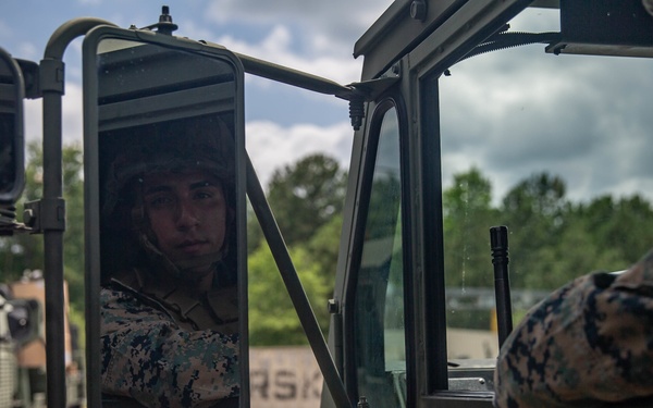 Marines with 2nd Transportation Support Battalion Convoy to Exercise Resolute Sun