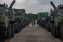Marines with 2nd Transportation Support Battalion Convoy to Exercise Resolute Sun