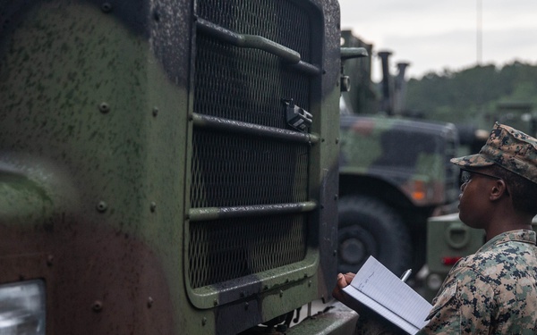 Marines with 2nd Transportation Support Battalion Convoy to Exercise Resolute Sun