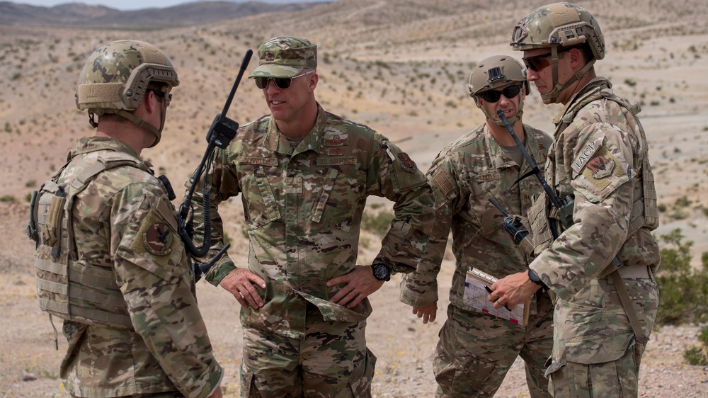 Brig. Gen. Donnellan Visits NTC
