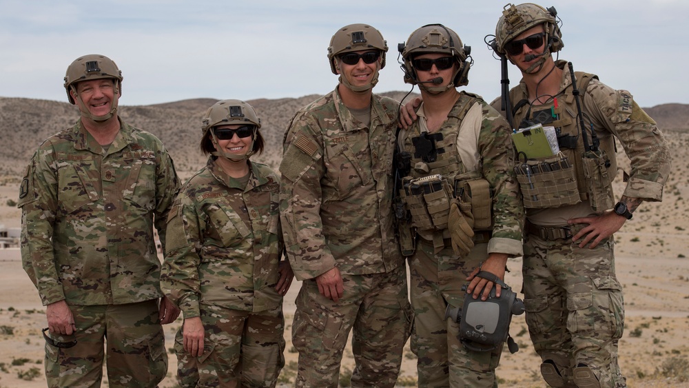 Brig. Gen. Donnellan Visits NTC