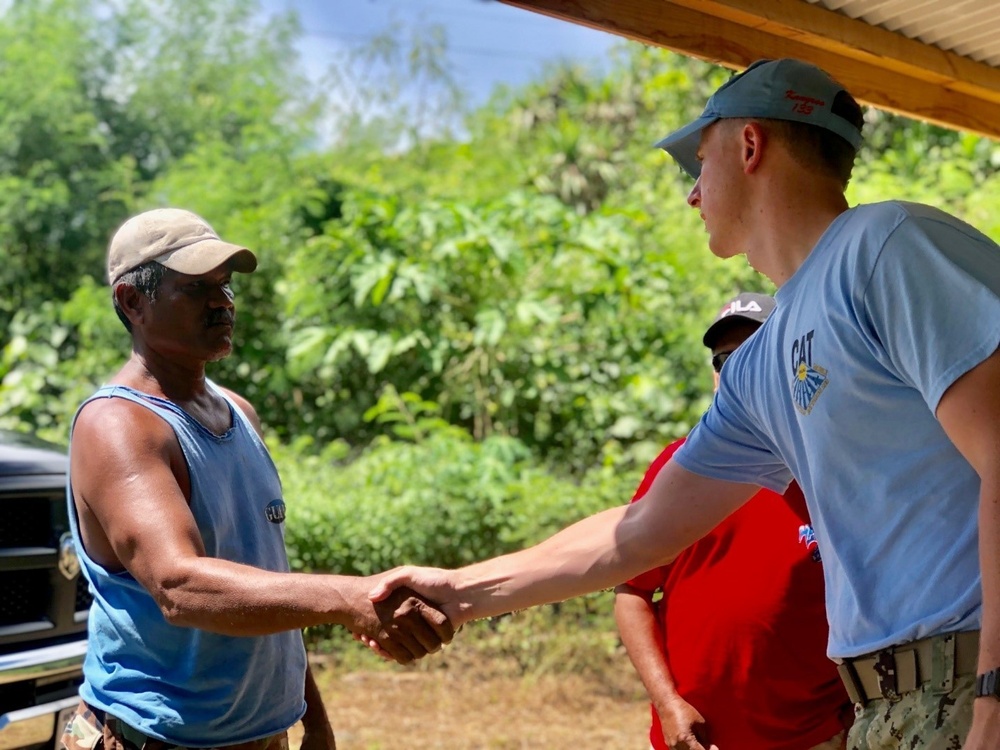 NMCB 133 Civic Action Team (CAT) Palau