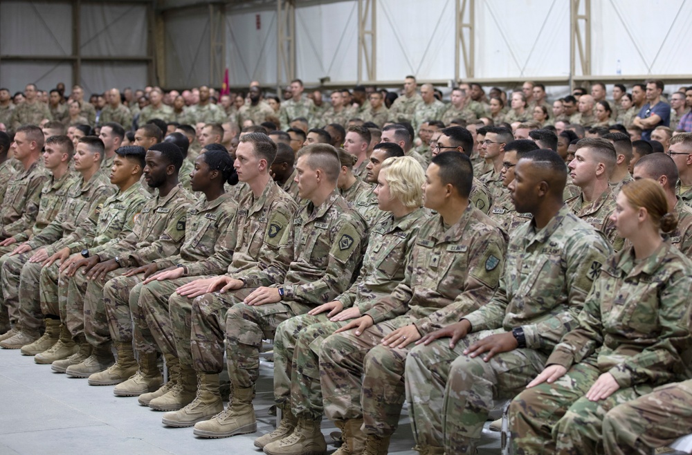 Basic Leader Class 19-705 Graduation