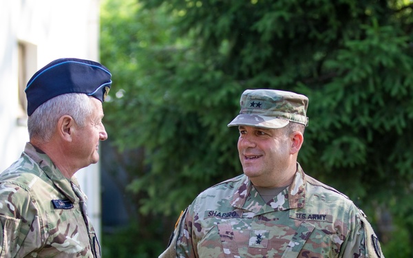 21st TSC commanding general visits civil affairs and CIMIC hub in Ócsa, Hungary
