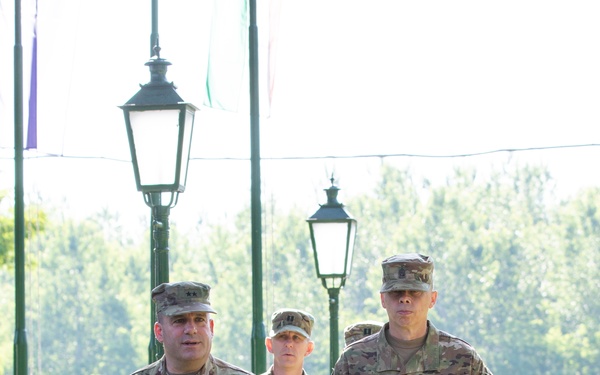 21st TSC commanding general visits civil affairs and CIMIC hub in Ócsa, Hungary