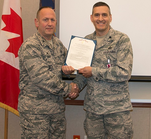 224th ADS Lt Col Receives Meritorious Service Medal