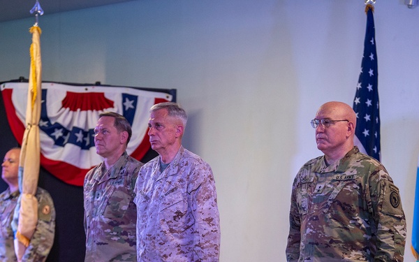 CJTF-HOA holds change of command ceremony