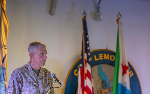CJTF-HOA holds change of command ceremony