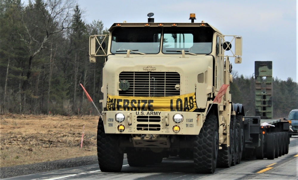 April 2019 training operations at Fort McCoy