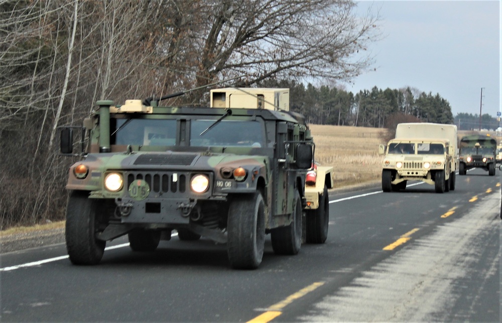 April 2019 training operations at Fort McCoy