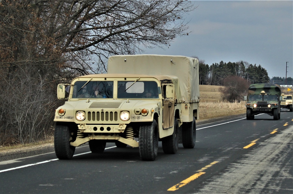 April 2019 training operations at Fort McCoy