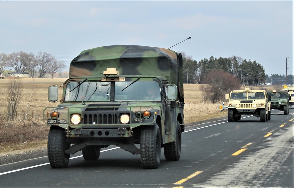 April 2019 training operations at Fort McCoy