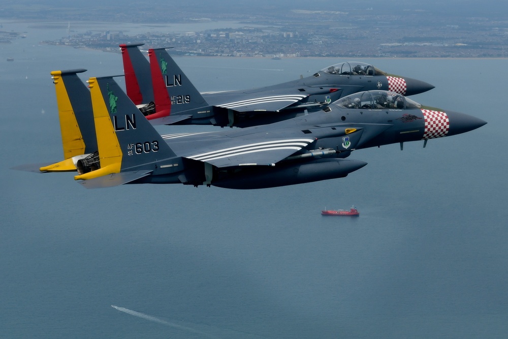 Heritage F-15E Strike Eagles