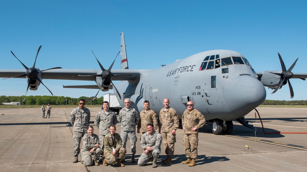 267th Intelligence Squadron depart to Ft. Meade for training