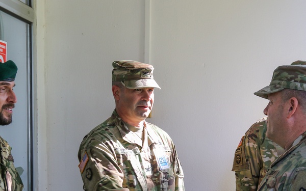 21st TSC commanding general visits civil affairs and CIMIC hub in Ócsa, Hungary