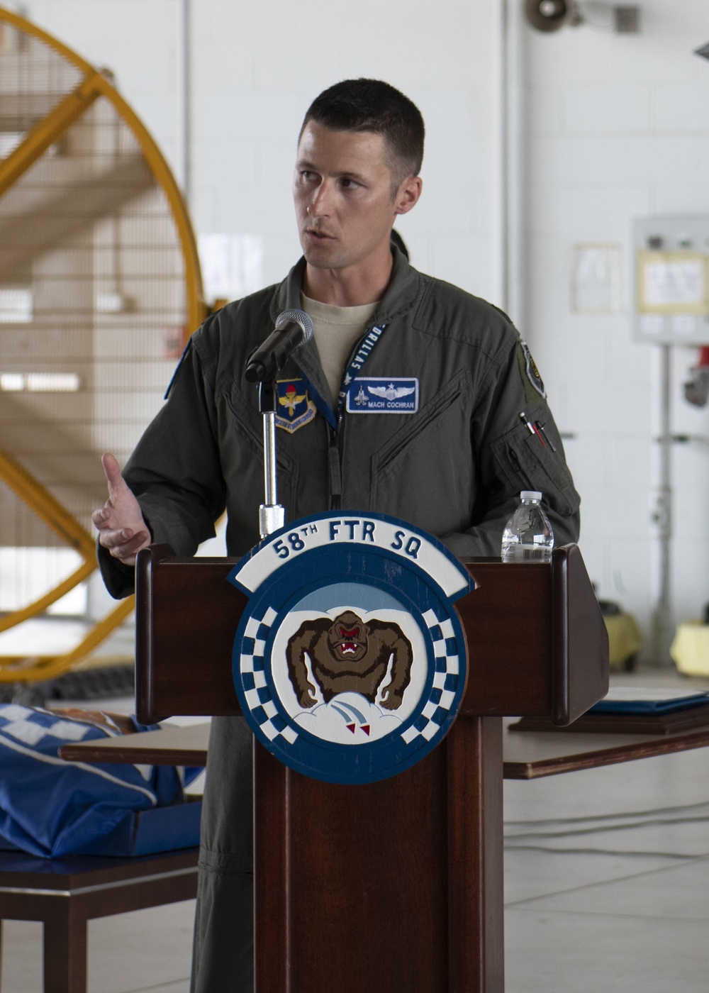 58th Fighter Squadron Change of Command 2019