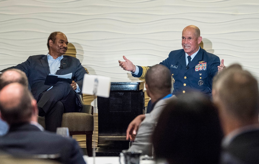 Vice Commandant Charles Ray speaks at Service Academies Global Summit