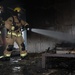 Barksdale firefighters practice putting out flames