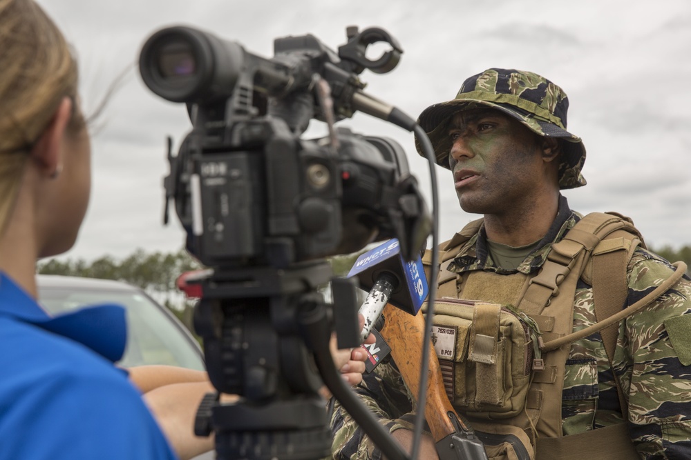From air-to-ground: U.S. Marines conduct Exercise Steel Pike 19