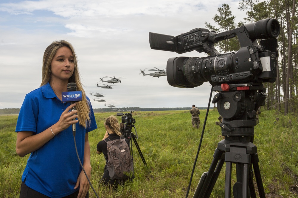 From air-to-ground: U.S. Marines conduct Exercise Steel Pike 19