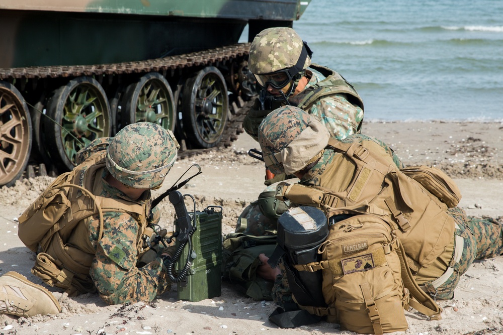 U.S., NATO allies practice beach landing drills during BALTOPS