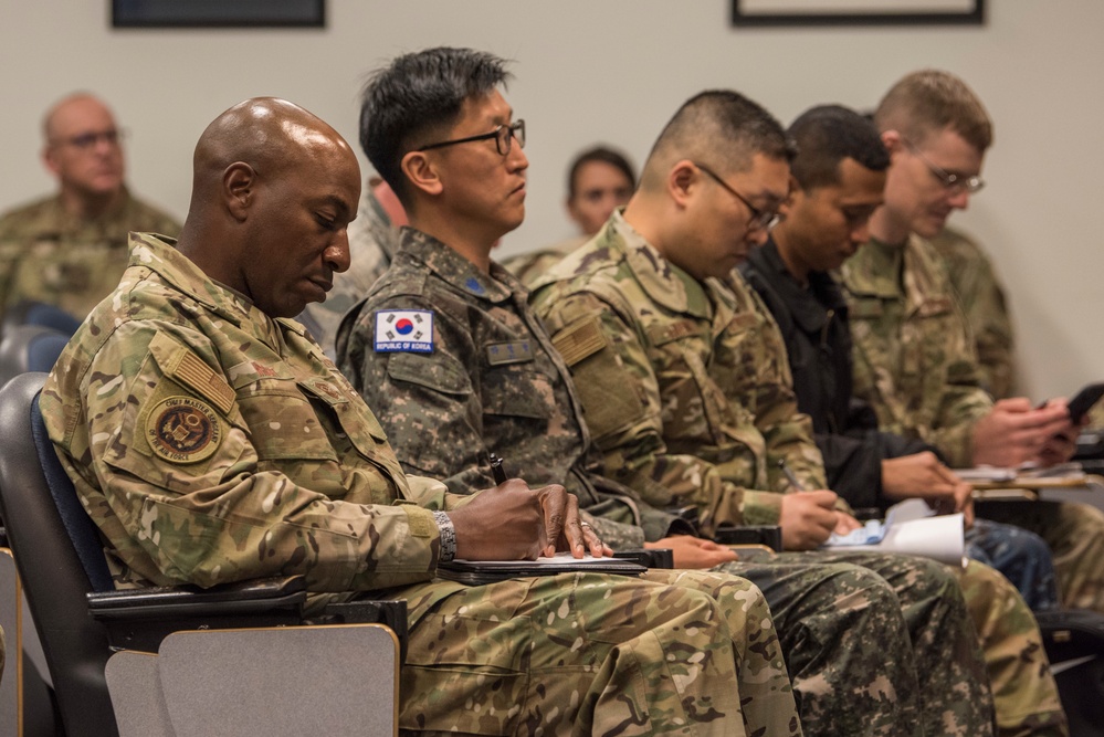 CMSAF Wright visits JBER for Red Flag 19-2