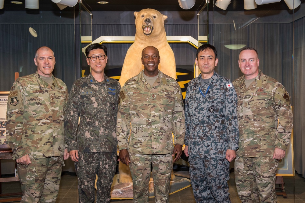 CMSAF Wright visits JBER for Red Flag 19-2