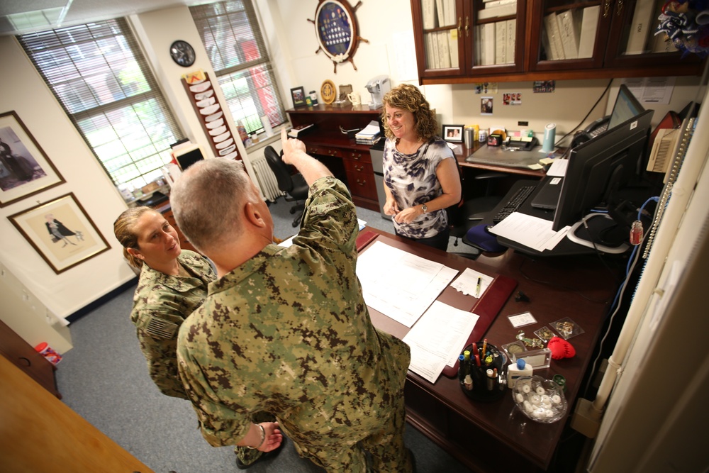 CNP Visits NETC