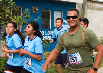 Soldiers connect with locals through 10k run