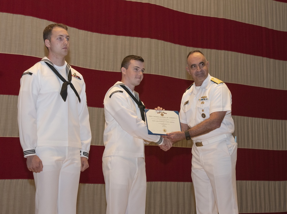 Navy Divers Awarded Navy and Marine Corps Medal for Heroism