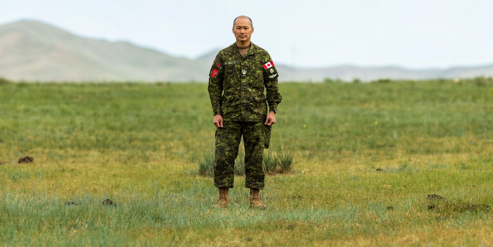 Canadian soldier participates in international peacekeeping exercise