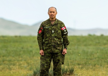 Canadian soldier participates in international peacekeeping exercise