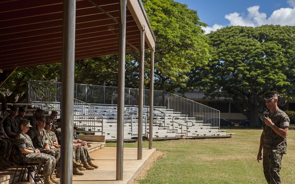 MWSD-24 Change of Command