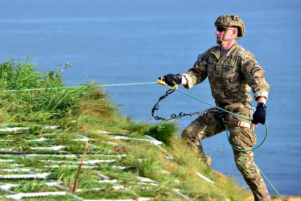 DDay75 Rangers at Pointe du Hoc