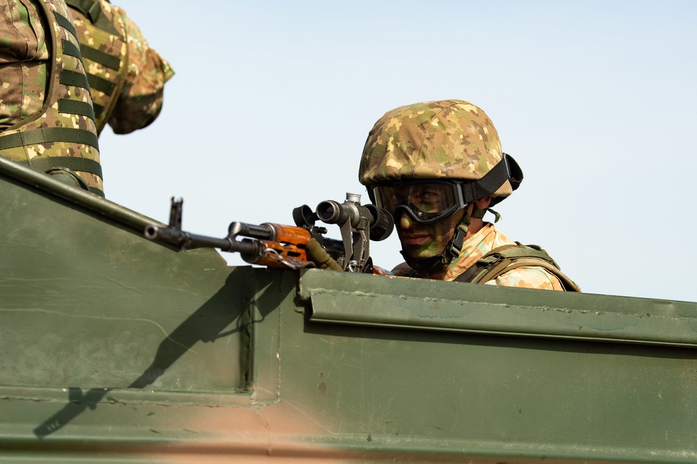 Amphibious beach landing at Kallaste Beach, Estonia, BALTOPS 2019