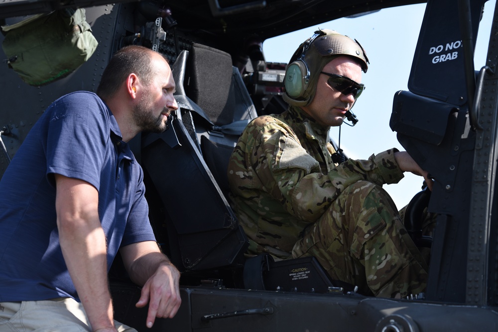 12th CAB brings helicopters, Soldiers and civilians to Saber Guardian 19