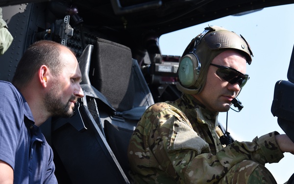 12th CAB brings helicopters, Soldiers and civilians to Saber Guardian 19