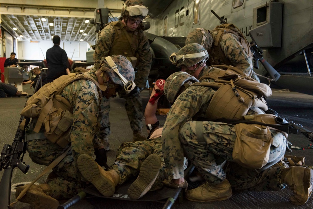 USS WASP (LHD 1)  OPERATIONS AT SEA