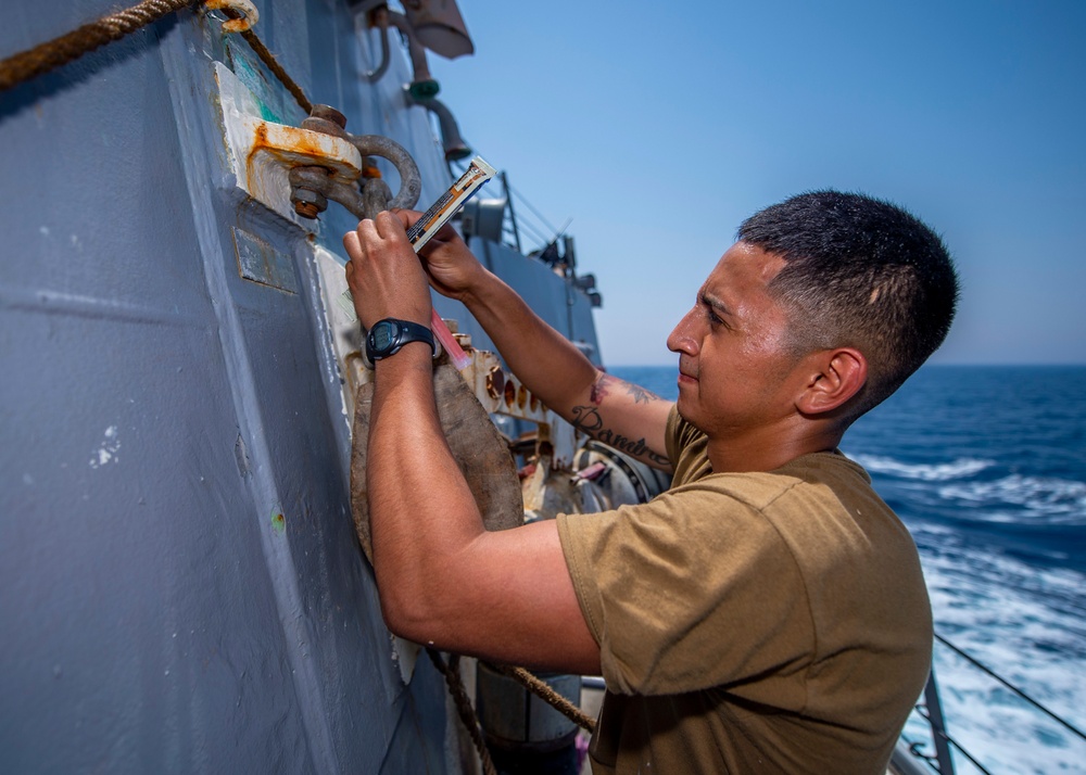 USS Bainbridge Deployment