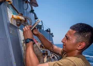 USS Bainbridge Deployment